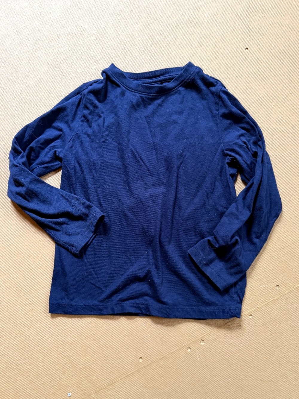 Cat & Jack Navy Long Sleeve Tee XS (4/5)